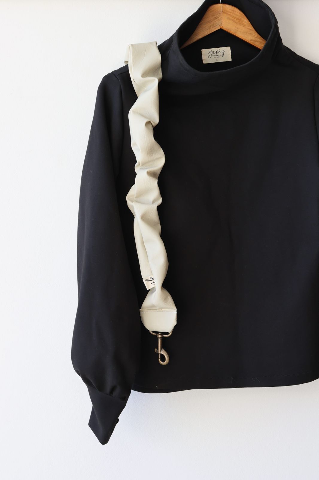 Scrunch Vegan Leather Bag Strap